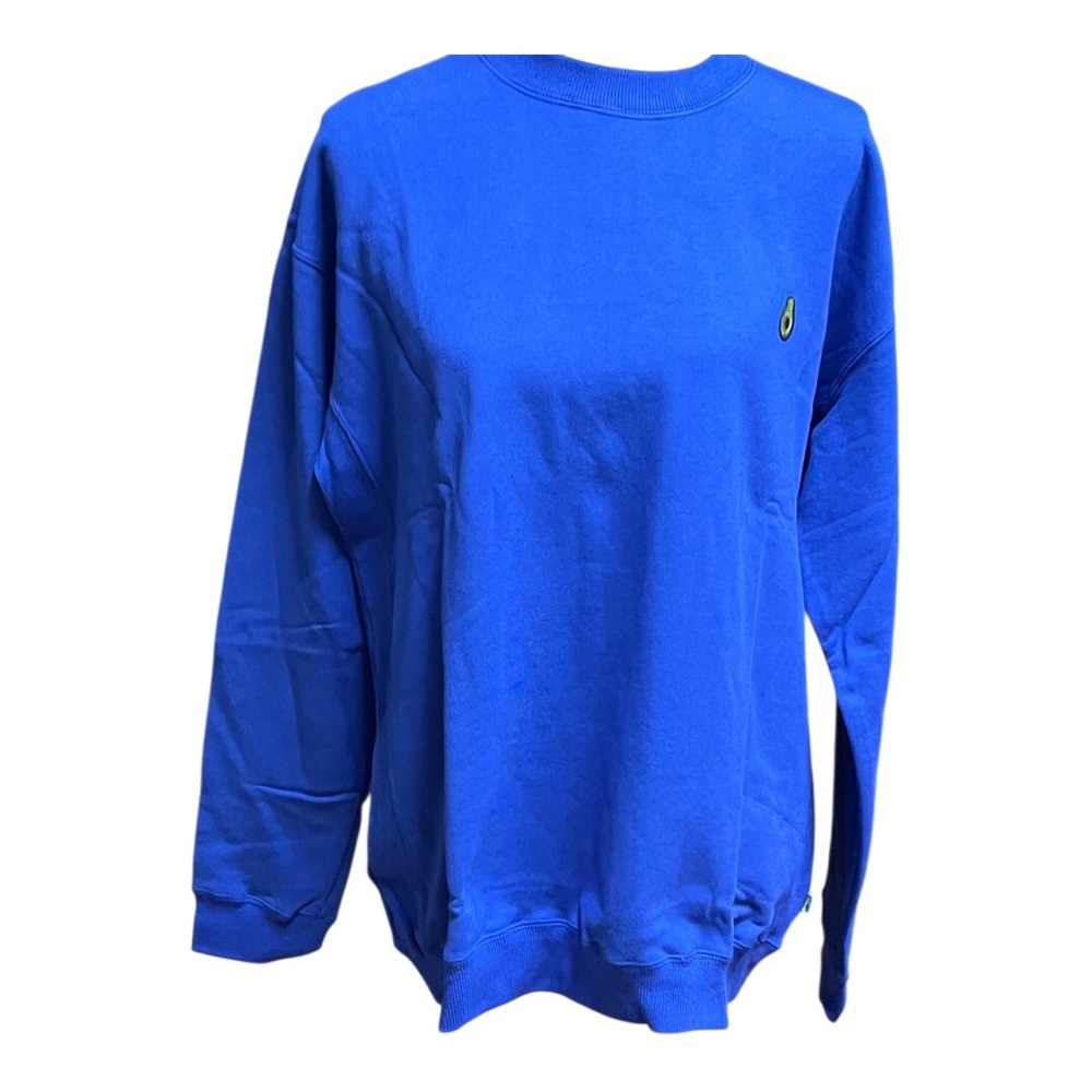 NWOT! 2 for 1 ! INFRATHIN Oversized Sweatshirts Pink and Blue w/Avocado 🥑 Logo - Picture 3 of 8